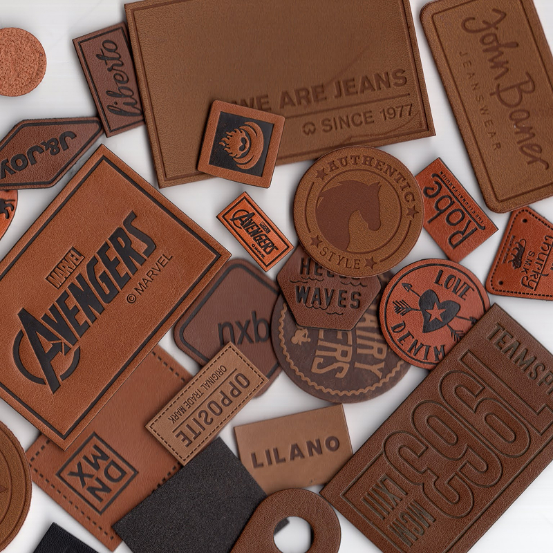 Шевроны Кожаные