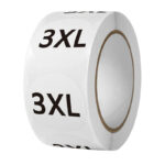 Размерник 3XL самоклеящийся