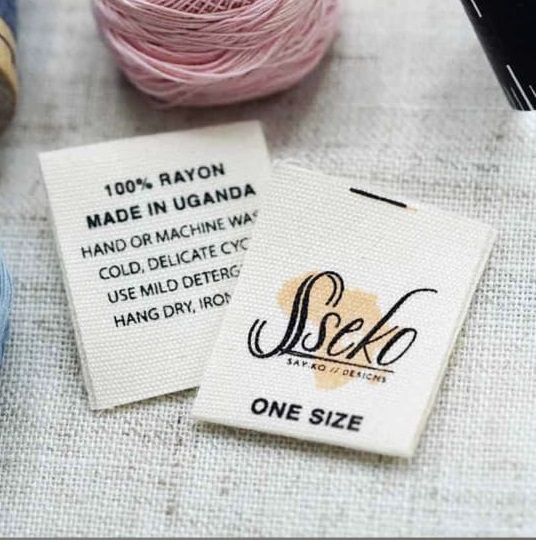 Этикетки из хлопка