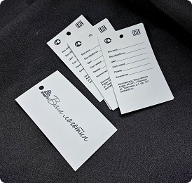 Картонные этикетки